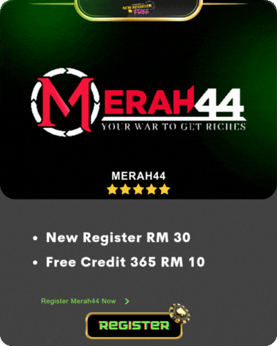 MERAH44 Free Credit RM10 - Malaysia Online Casino